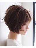 大人の為の奥行きショートボブ＊ジェンダーレス