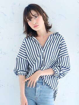 フーチー クーチー ヘッド ショップ 曽根本店(FUCHI KUCHI head shop) 旬のほつれ質感×大人ミディアム