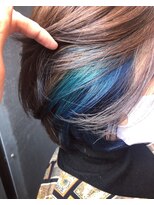 ビヨンドイー(beyond E)&nbsp;インナーカラーミックスブルー