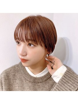 ラナ 渋谷(Lana) 【Chill】大人かわいい季節のピンクベージュクールショートボブ