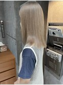 ワンブリーチブロンド