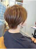 大人ひし形ショートボブ