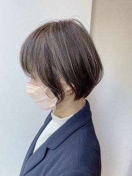 ウィル 京橋店(WiLL) 【WiLL京橋】栗野京弥　丸みショート/ハイライト