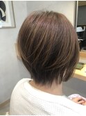 元住吉美容室OREO/☆乾かすだけで後頭部に丸みを出すショート☆