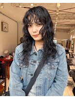 ナループロアツム(Nalu pu loa Tsum)&nbsp;ロングウェーブパーマ/しっかりウェーブ/黒髪ウェーブ