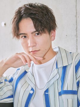 リトル 福岡(little) ツイストリバースアップバングスタイル