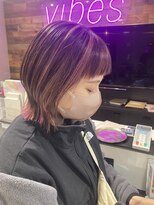 バイブス バイ ケンジ(vibes by KENJE)&nbsp;ピンクハイライトカラー