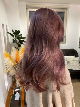 ナナナパレナ 梅田店(nanana parena) 大人可愛いピンクベージュふんわりカール★