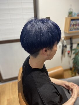 ヘアーアンドスパ アウローラ(AURORA) 艶ブルー