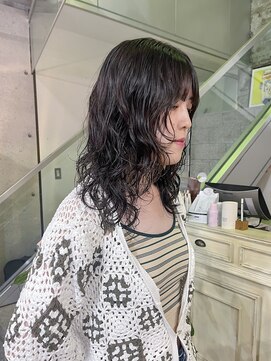 ヘアーデザイン アルエ(HAIR×design ARUE) ウルフレイヤーパーマ