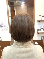 ムードコア 関内店(mu;d Coa) ナチュラルボブ