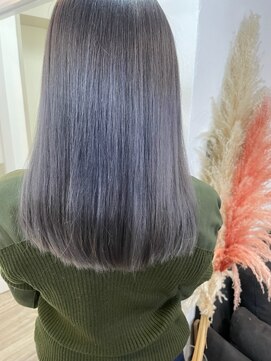 ロアヘアーコーディネート 京都駅前店(LoRE hair coordinate) シルバーグレー