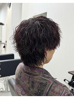 ブライト(BRIGHT)&nbsp;［BRIGHT］マッシュウルフ×波巻きパーマ［静岡/メンズ/静岡駅］