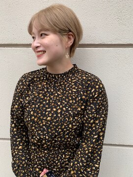 カンナ オーガニック ヘアデザイン(CANNA ORGANIC & HAIR DESIGN) 【CANNA/ケアブリーチ】ミルクティーショート