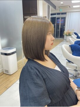 ルージュミュー(ROUGE mieux) 髪質改善/縮毛矯正×ボブ【茗荷谷駅】