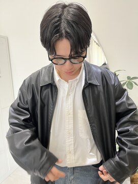 ジーナ 渋谷神南(Zina) センターパート◎ニュアンスパーマ