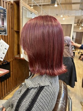 ブリッツレボルト(BLITZ R EVOLUT) あやか流！ボブ×ボルドーカラー