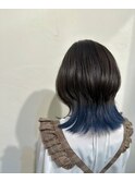 くらげと青