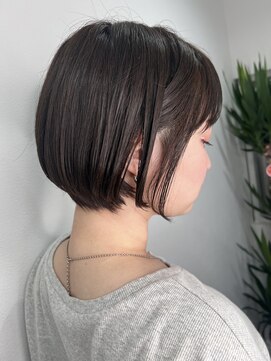 ウィローズ(WILLOW'S) 大人可愛いひし形ハンサムショートボブ前下がり