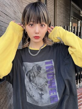 ジーナリア(Xena ria) フェザーショート/くすみベージュ/ラベンダーミルクティー★53