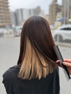 テテ(TETE) 【TETE】エデン　インナーヘア　心斎橋×長堀橋