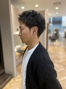 オーセンヘア(AUTHEN.HAIR) #メンズカット#スパイキーショート#メンズショート