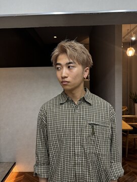 ダイアモンドリリーキートス(Diamond Lily kiitos) ミルクティーベージュ 一宮／ブリーチカラー／メンズ