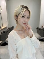 小顔ショート#渋谷#ショート#ボブルフ#髪質改善#レイヤーカット