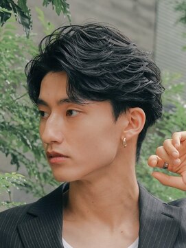 フィフス 仙台(fifth) 仙台ニュアンスパーマセンターパートフェザーパーマ毛流れパーマ