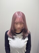 メロウバイケンジ(mellow by KENJE)&nbsp;ペールピンク×エンドカラー