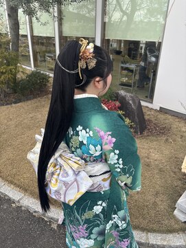 シュウ 安城店(Shu) ポニーテール