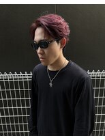 レム 長野(REM)&nbsp;赤髪フェザーショート　杉田