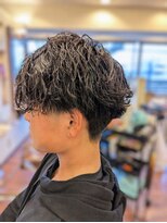 ソエル(Sowelu)&nbsp;マッシュショート×波巻きパーマ