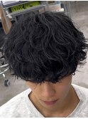 迷ったらコレ、王道シャドウパーマ