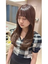 エレノア 静岡店(Eleanor) 【八重津】たっぷりレイヤー×ほんのりピンクブラウン