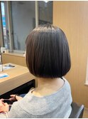 内巻きボブ