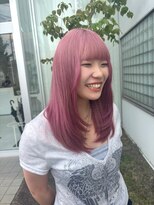 ユウヘアー 師勝店(U Hair) レイヤーカット+ブリーチカラー