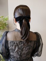 ニア(nir.) #ハイライト #パーティヘアアレンジ #編みおろし
