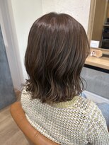 ビズヘアー マシェリ(bisou hair macherie) オリーブカラーで艶感アップ!