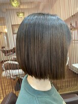 髪師 ケンジロウ(Kenjiro) 雨でもサラサラボブ♪