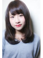ヘアデザイン アネーロ(hair design anello)&nbsp;《anello》大人かわいい　ナチュラルセミディ