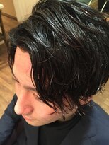 パティオンツー(PATIONN2)&nbsp;七三アップバングムービングランダムmixウェーブ