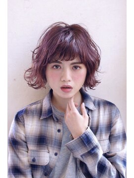 アクト(ACT) 波打ちショートバングボブ {ACT表参道原宿 }