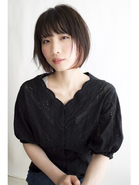 ハナブサ 藤江店(HANABUSA) 30代40代50代◎大人センシュアルショートボブ×インナーカラー
