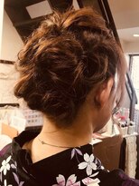 ヘアーサプリ(hair sapli)&nbsp;浴衣スタイル