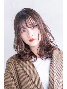 ケイト(kate) kate大宮　ラベンダーピンク×無造作ミディ