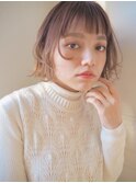 『December』ミルクココアベージュ×レイヤーボブ