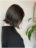 インナーカラー×外ハネボブ