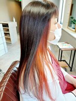 トラリ ヘアーメイク(Torali hair make) イチゴみたいなインナーカラー☆