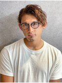 バーバーカット黒髪アップバングストリート【藤本ユースケ】1006